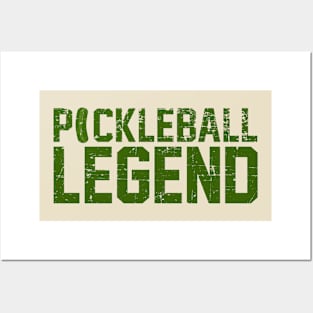 Pickleball Legend Dark green Posters and Art